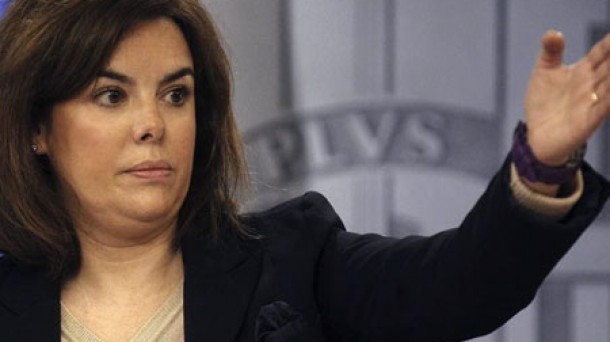 Soraya Sáenz de Santamaría. EFE.