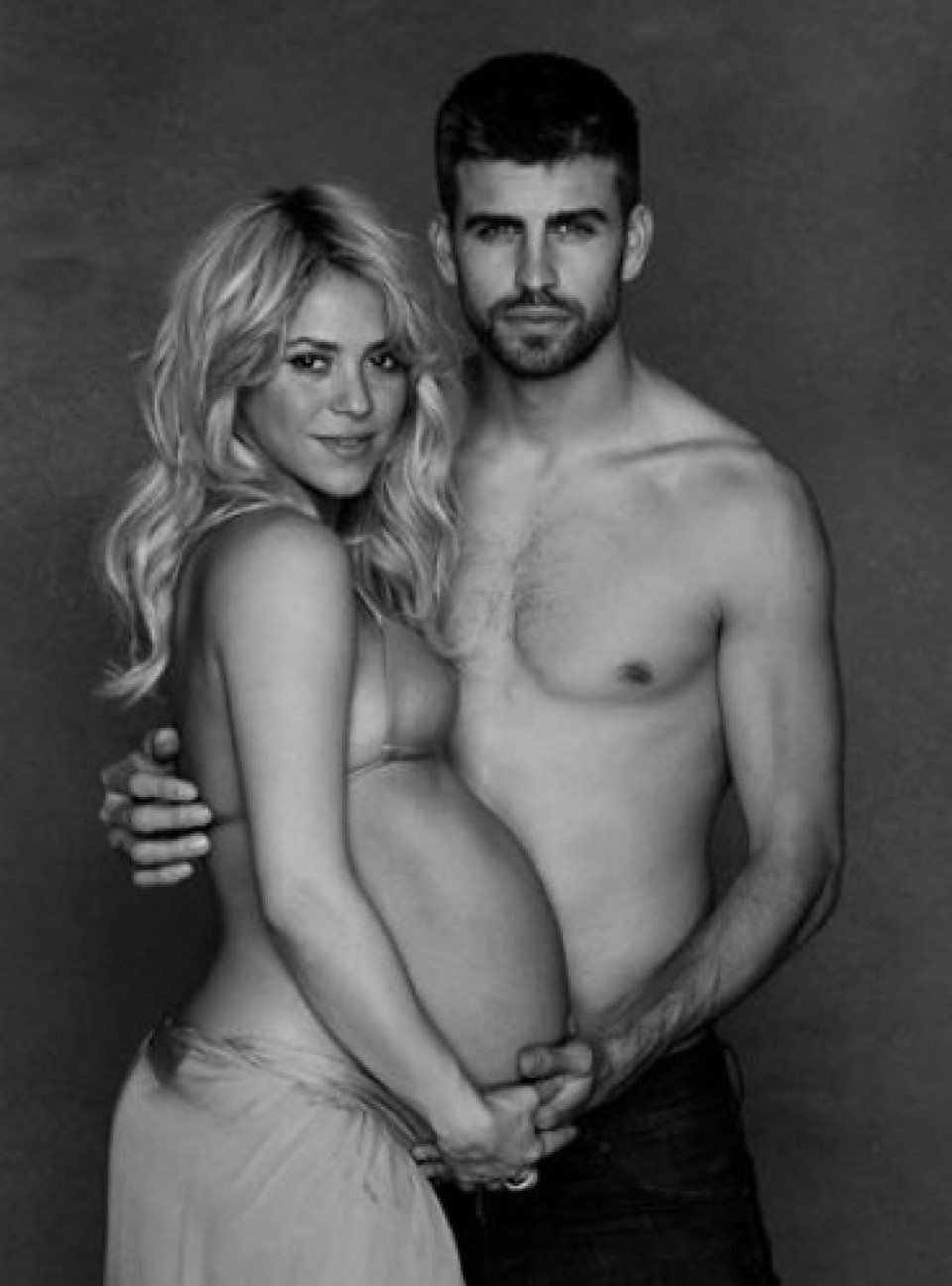 Shakira y Pique. Foto: Unicef