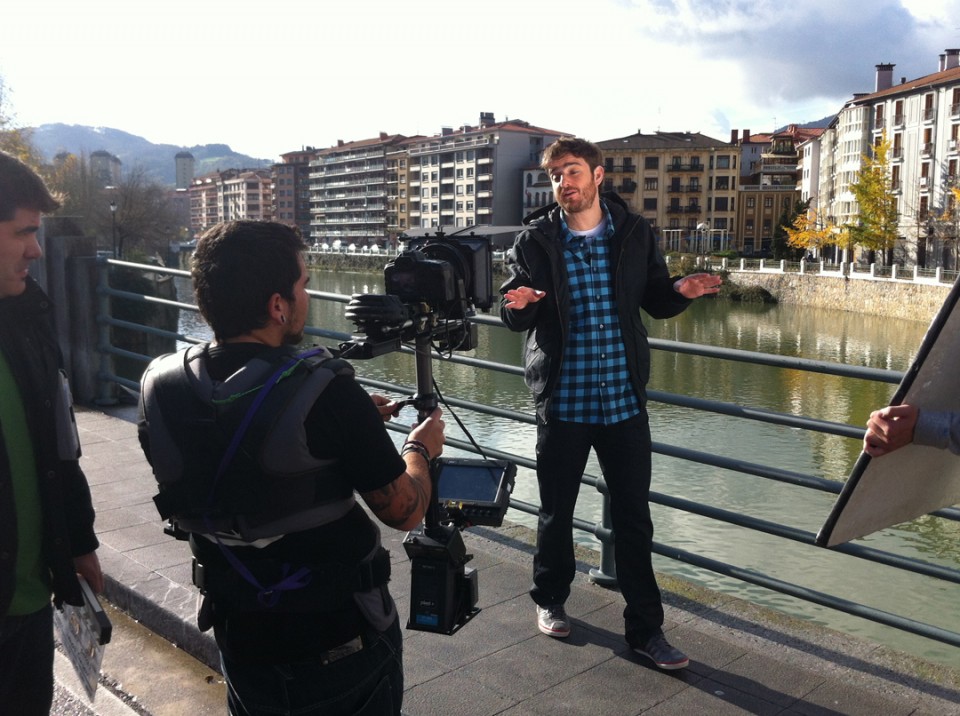 Gorka Otxoa, 'Eskerrik asko, Petrov!' saioaren grabazioan