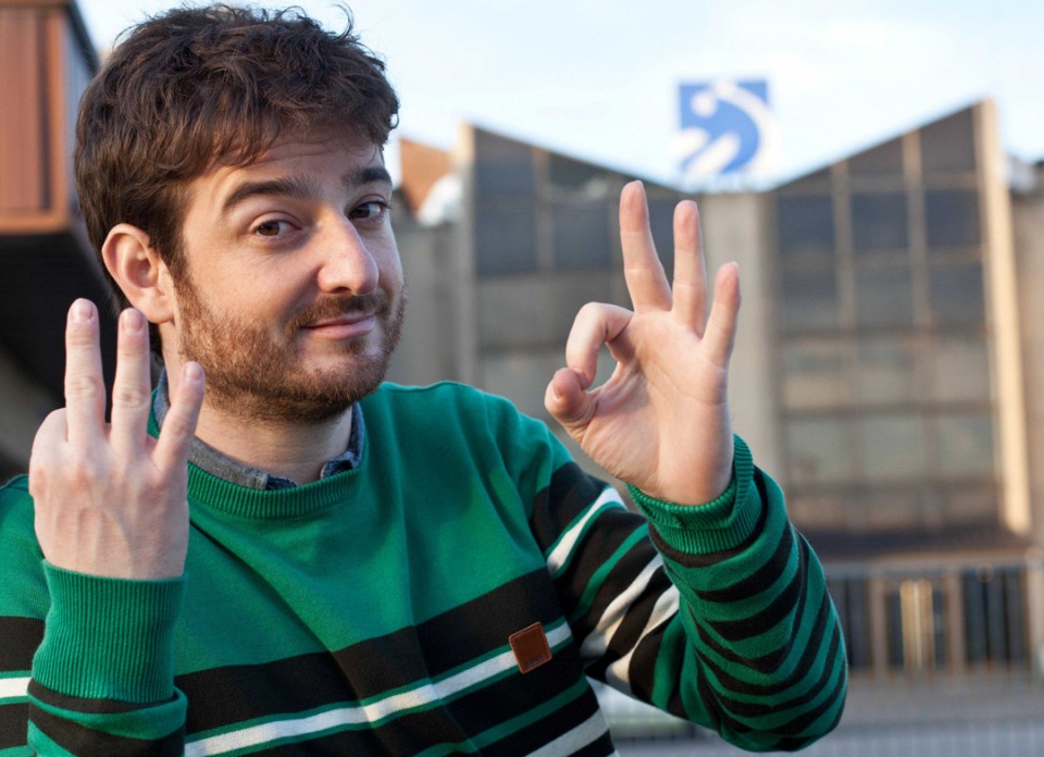 Gorka Otxoa aktorea da saioaren aurkezlea