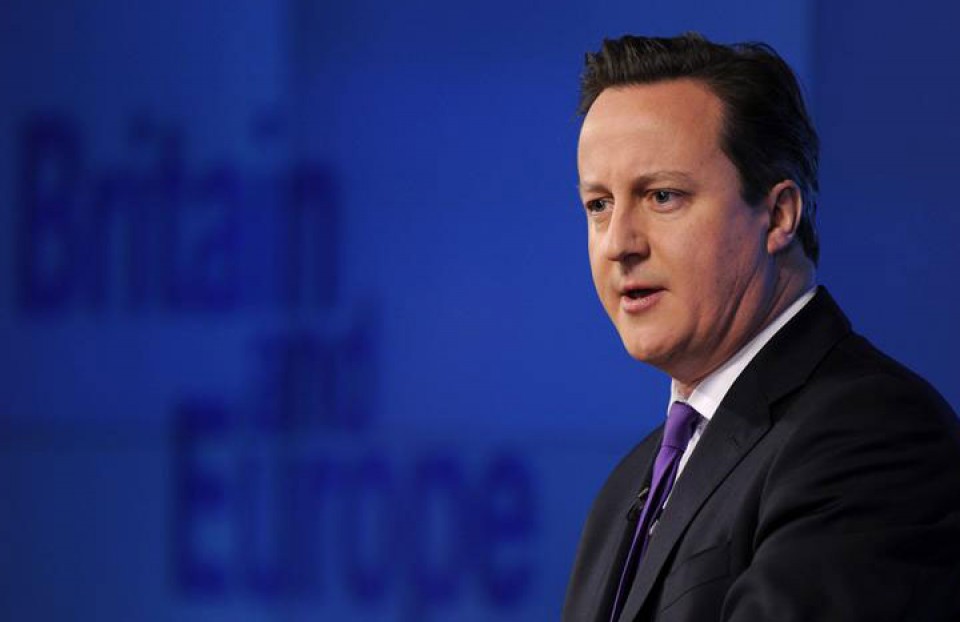 El primer ministro británico, David Cameron. EITB