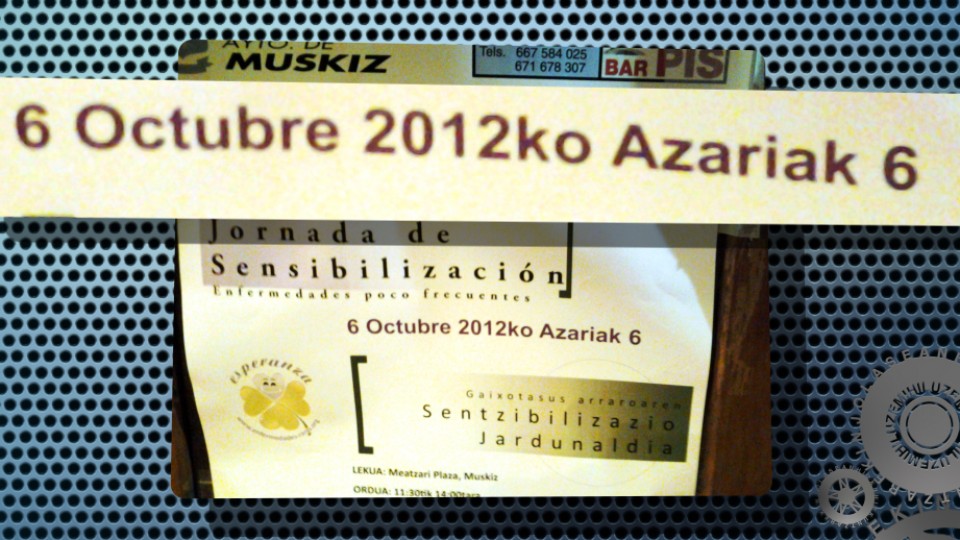 Ainhoa Eguren donostiarrak Muskizen ikusi zuen gaurko zazpikia