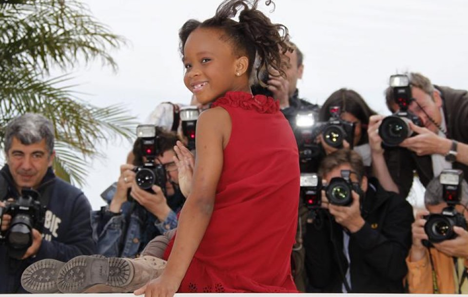 Quvenzhane Wallis sarien historiako emakumezko hautagairik gazteena bilakatu da. Argazkia: YouTube