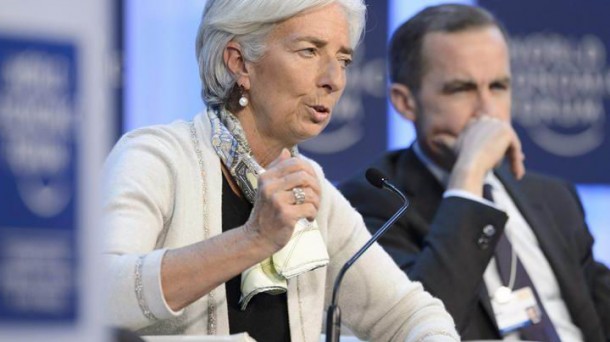 Christine Lagarde Nazioarteko Diru Funtseko zuzendaria. Argazkia: EFE