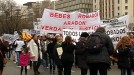 Haur lapurtuengatik kaltetutakoek manifestazioa egin dute, Madrilen
