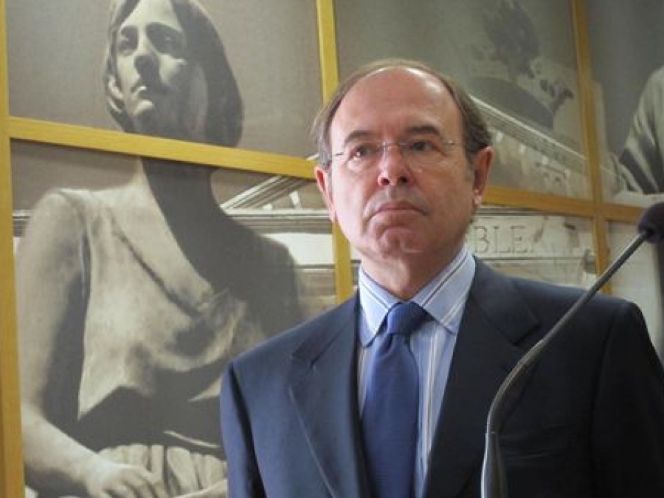 Pio Garcia-Escudero Senatuko presidentea. EFE