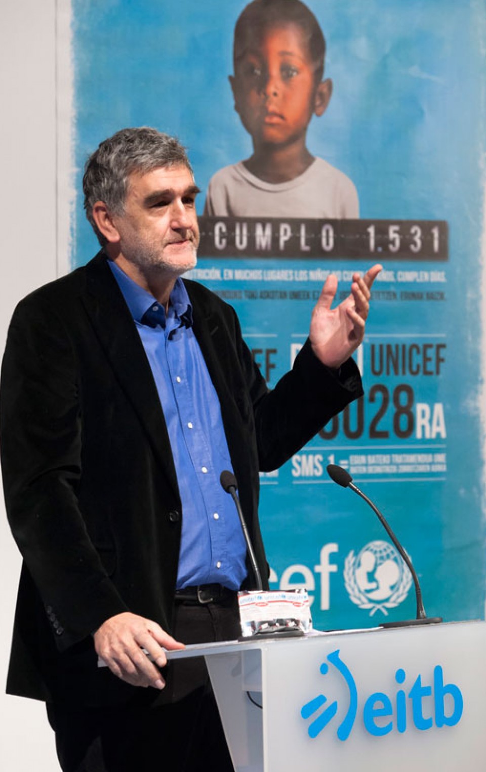 Juanma Iturriaga, colaborador de la campaña.