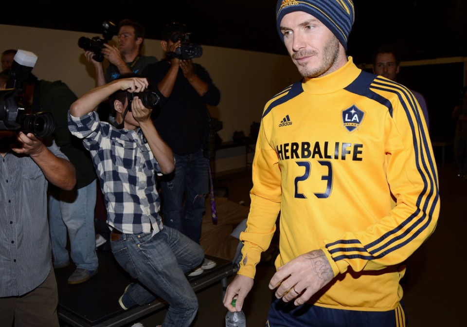 David Beckhamek futbolari agur esango dio. Argazkia. EFE