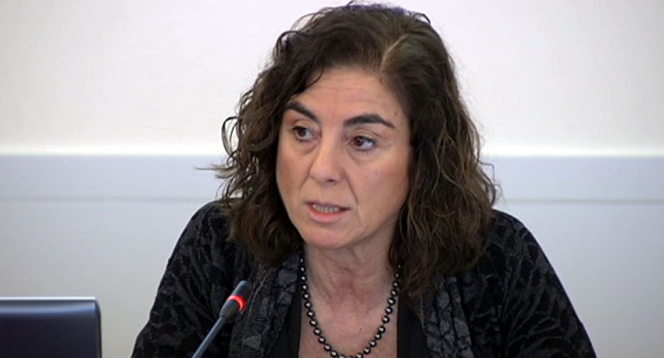 La consejera vasca de Educación, Política Lingüística y Cultura, Cristina Uriarte.