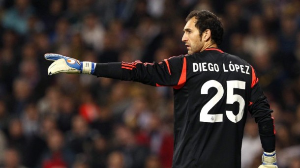Diego Lopez, Real Madrileko atezaina. Argazkia: EFE
