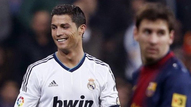 Cristiano Ronaldo eta Messi. Argazkia: EFE