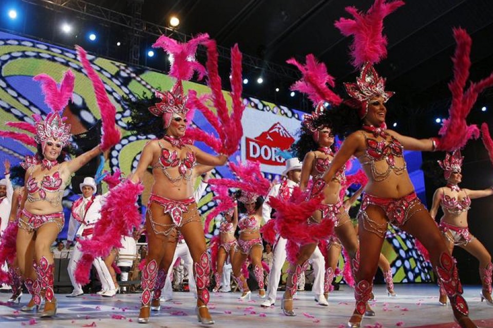 Concurso de comparsas en tenerife. EFE