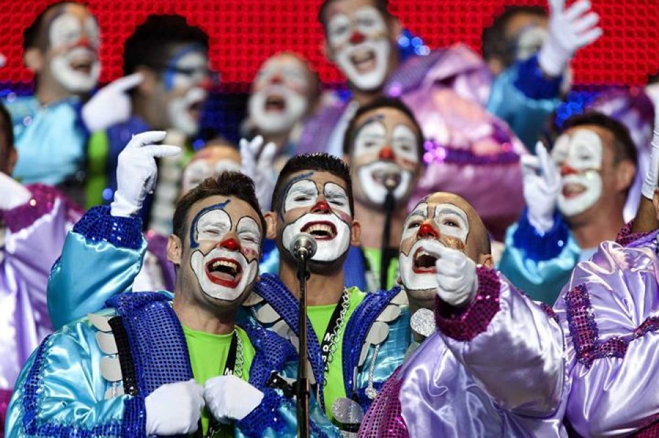 Concurso de murgas en Tenerife. EFE