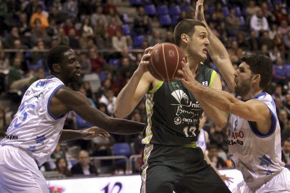 Unicaja-Lagun Aro (74-70). Foto: EFE