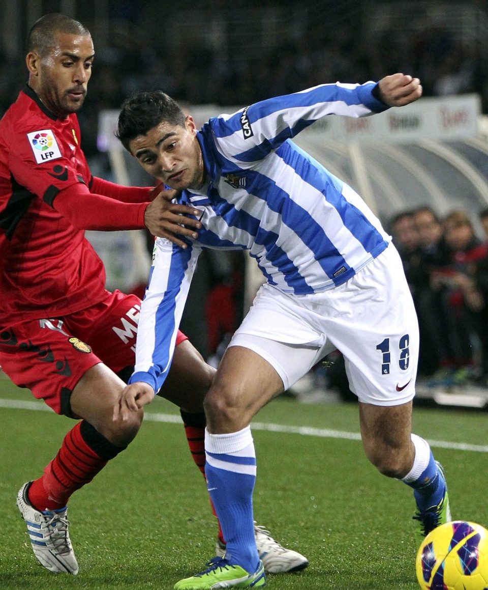 Reala-Mallorca (3-0). EFE