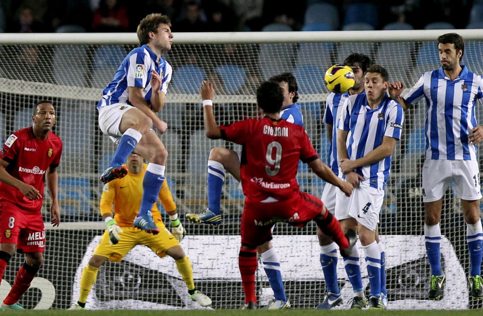 Reala-Mallorca (3-0). EFE