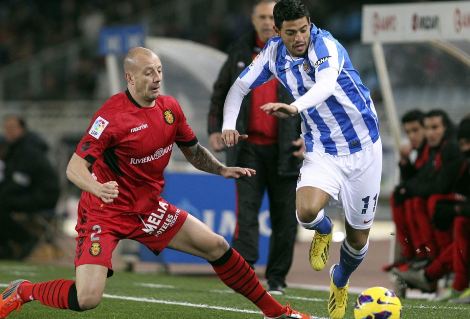 Reala-Mallorca (3-0). EFE