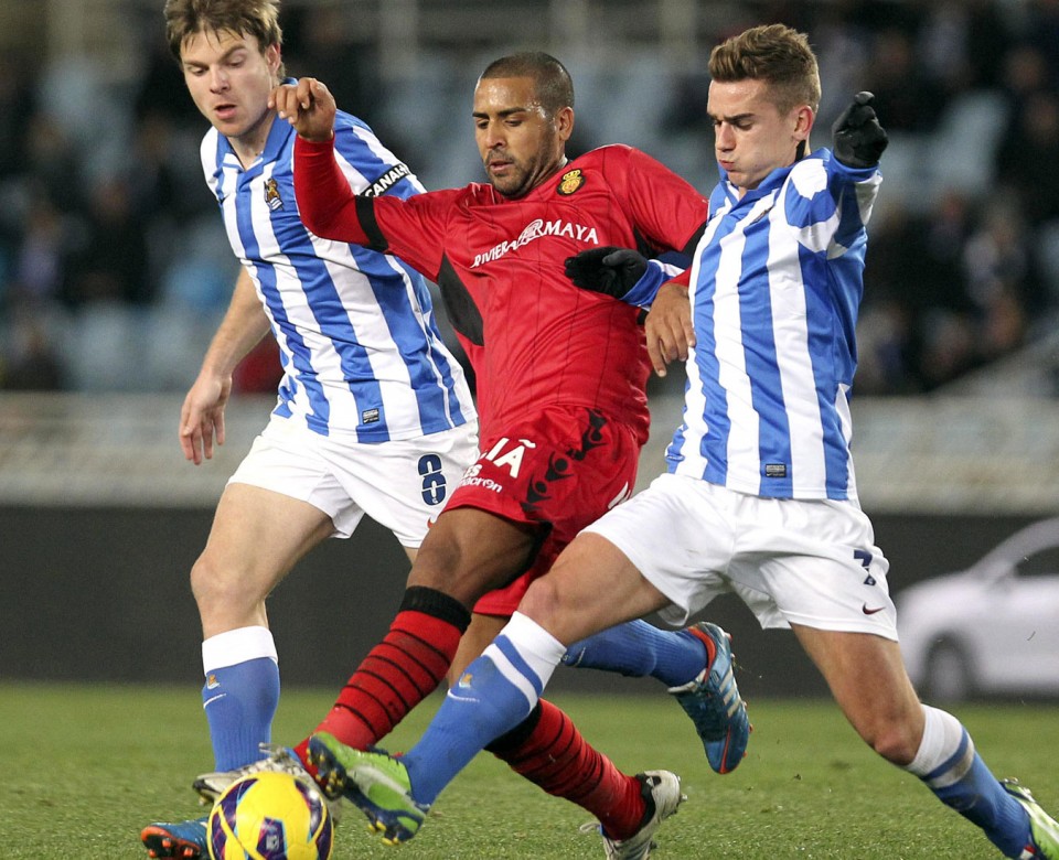 Reala-Mallorca (3-0). EFE