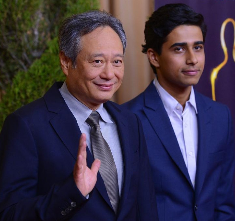 Ang Lee eta Suraj Sharma. Argazkia: EFE