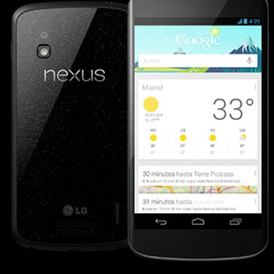 El Nexus 4 se agota de nuevo en Google Play España. Foto: Google Play