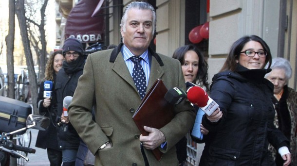 Luis Barcenas, a former treasurer of Spain's ruling People's Party. Photo: EFE