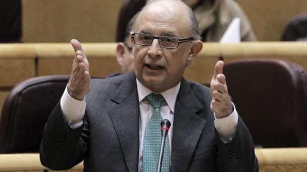 Cristobal Montoro Espainiako Ogasun ministroa. Argazkia: EFE.