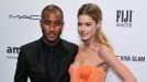 Sj Sunnery Jame eta Doutzen Kroes modeloa. Argazkia: EFE title=