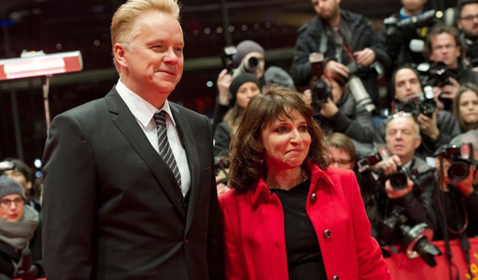 Tim Robbins y la directora danesa Susanne Bier. Foto: EFE