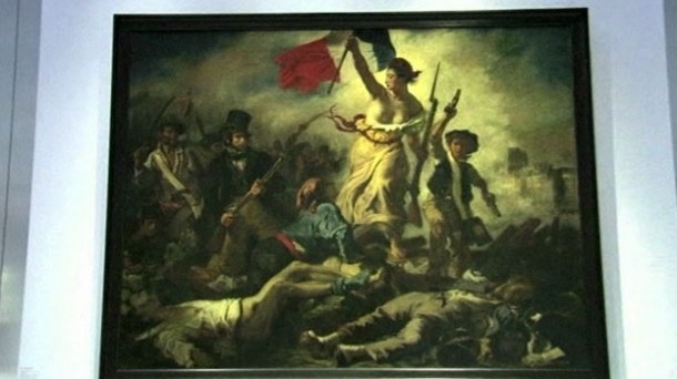 Eugene Delacroixen 'La Liberté guidant le peuple'. Argazkia: EITB