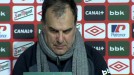 Bielsa: 'Fue una comida entre amigos, no profesional'