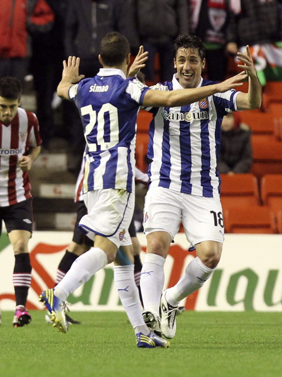 Athletic-Espanyol (0-4). EFE