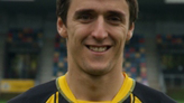 Jon Orbegozo, jugador del Barakaldo 