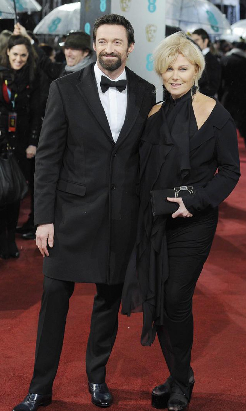 Hugh Jackman eta emaztea. Argazkia: EFE