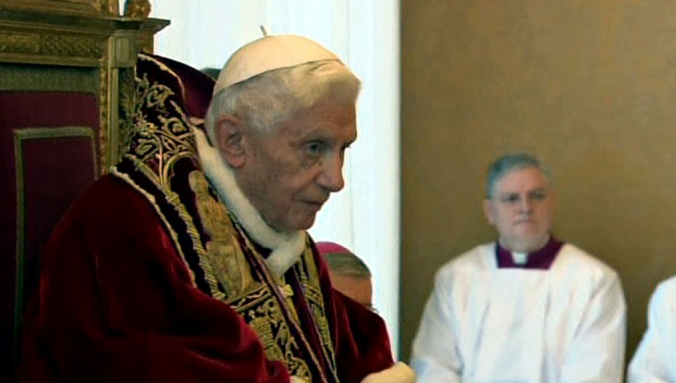 Benedikto XVI.a aita santua. 