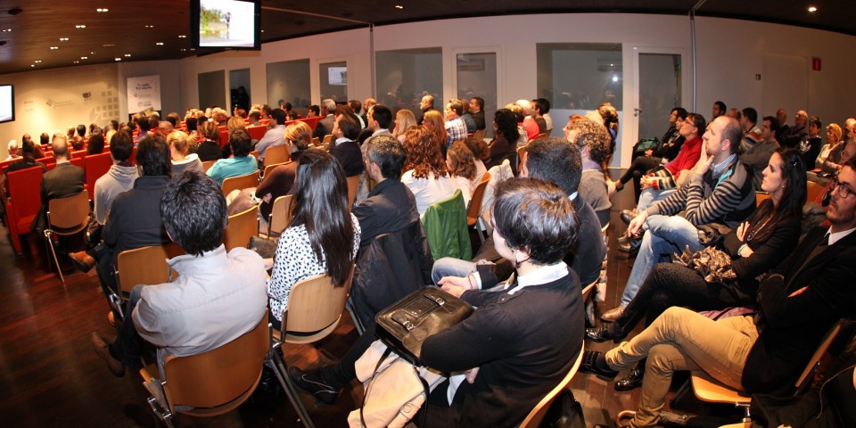 Otro momento de la presentación