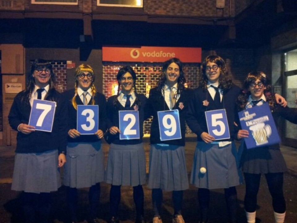 Concurso de disfraces Dida 2013