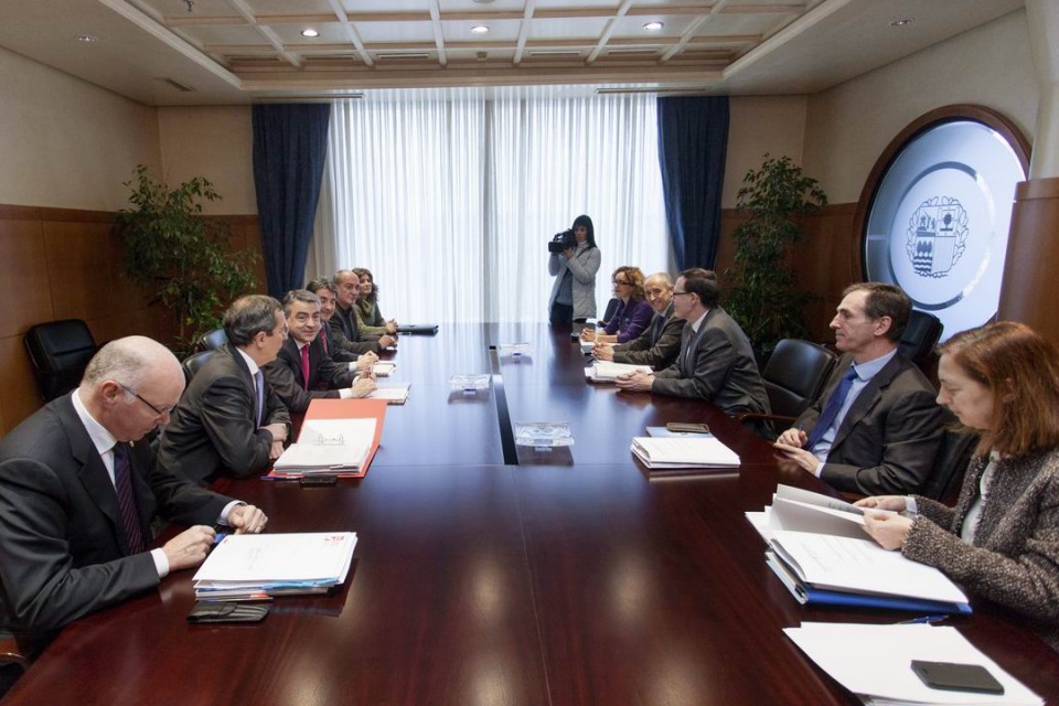 Reunión del Consejo Vasco de Finanzas