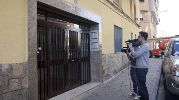 La casa del fallecido, en Alicante. 