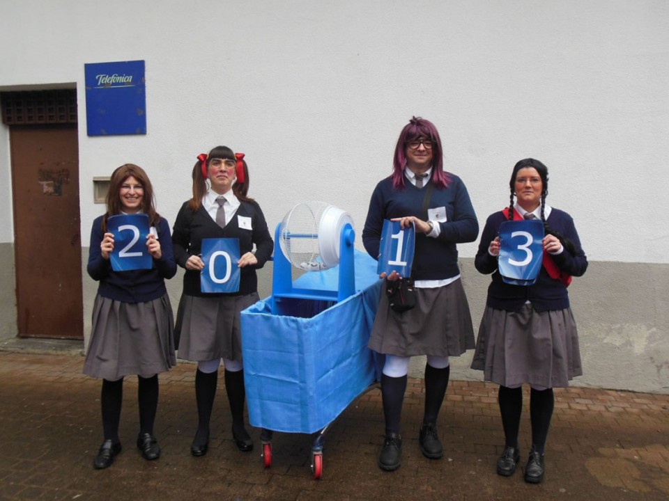 Concurso de disfraces Dida 2013