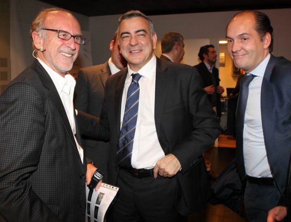 Juanjo Azcárate, Javier de Andrés y Miguel Garnica