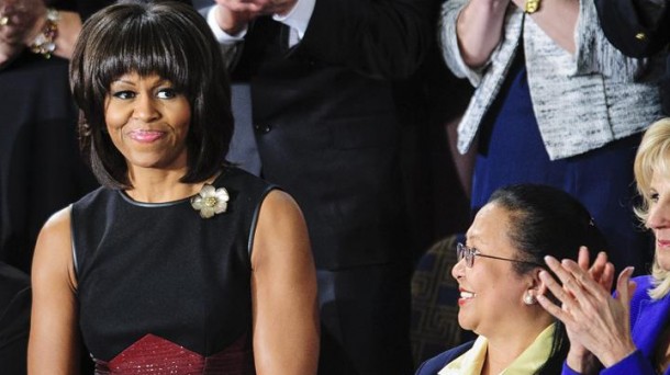 La primera dama estadounidense, Michelle Obama. Foto: EFE