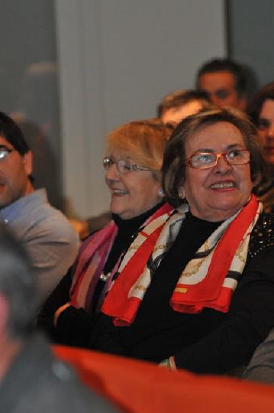 Invitadas a la presentación