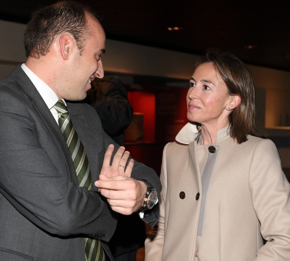 Lucar Irigoyen de Mendizábal y Blanca Lacunza, de Promoción Económica