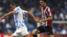 Malaga-Athletic (1-0) partidako irudirik onenak