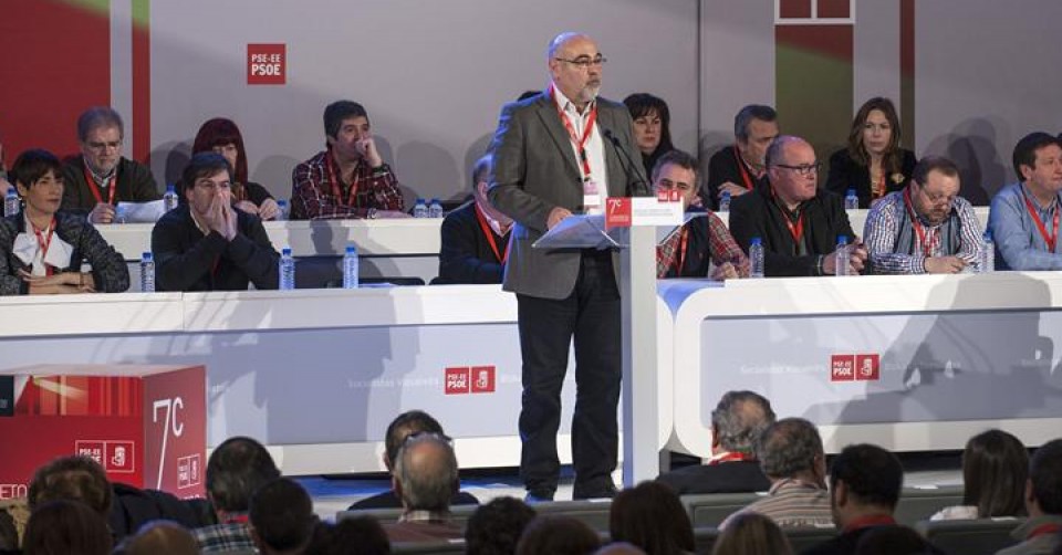 El secretario general del PSE de Bizkaia, José Antonio Pastor. EFE