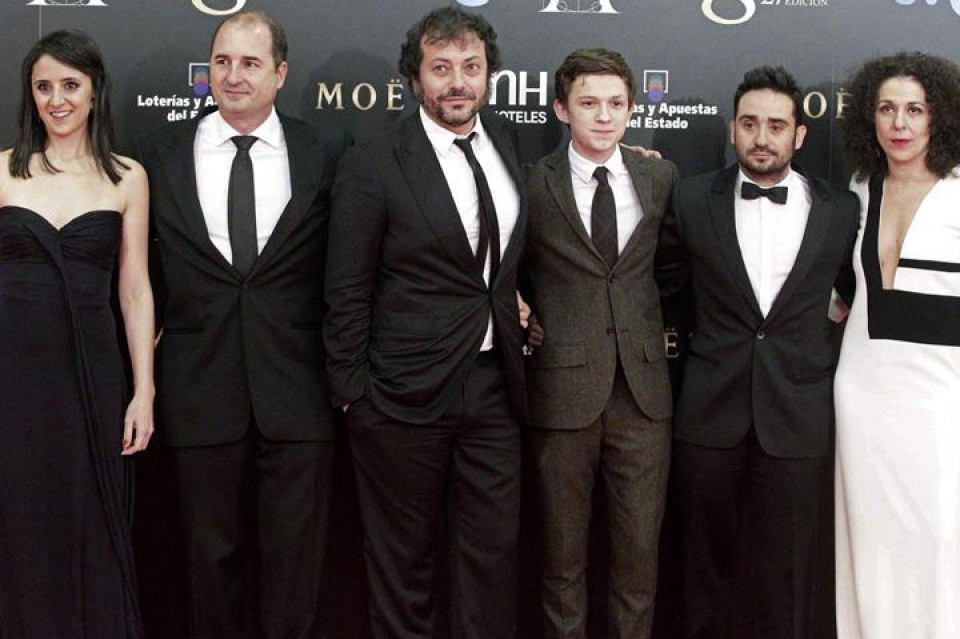 Elenco de 'Lo imposible'. Foto: EFE