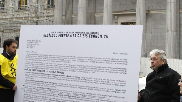 Decálogo presentado en el Congreso.