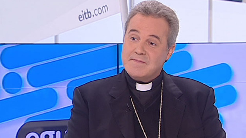 Mario Iceta obispo de Bilbao.