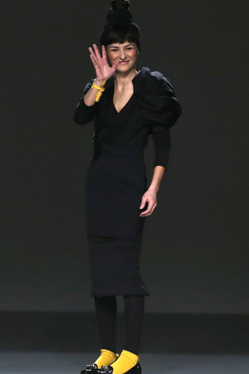 Maria Barrios diseinatzailea. Argazkia: EFE