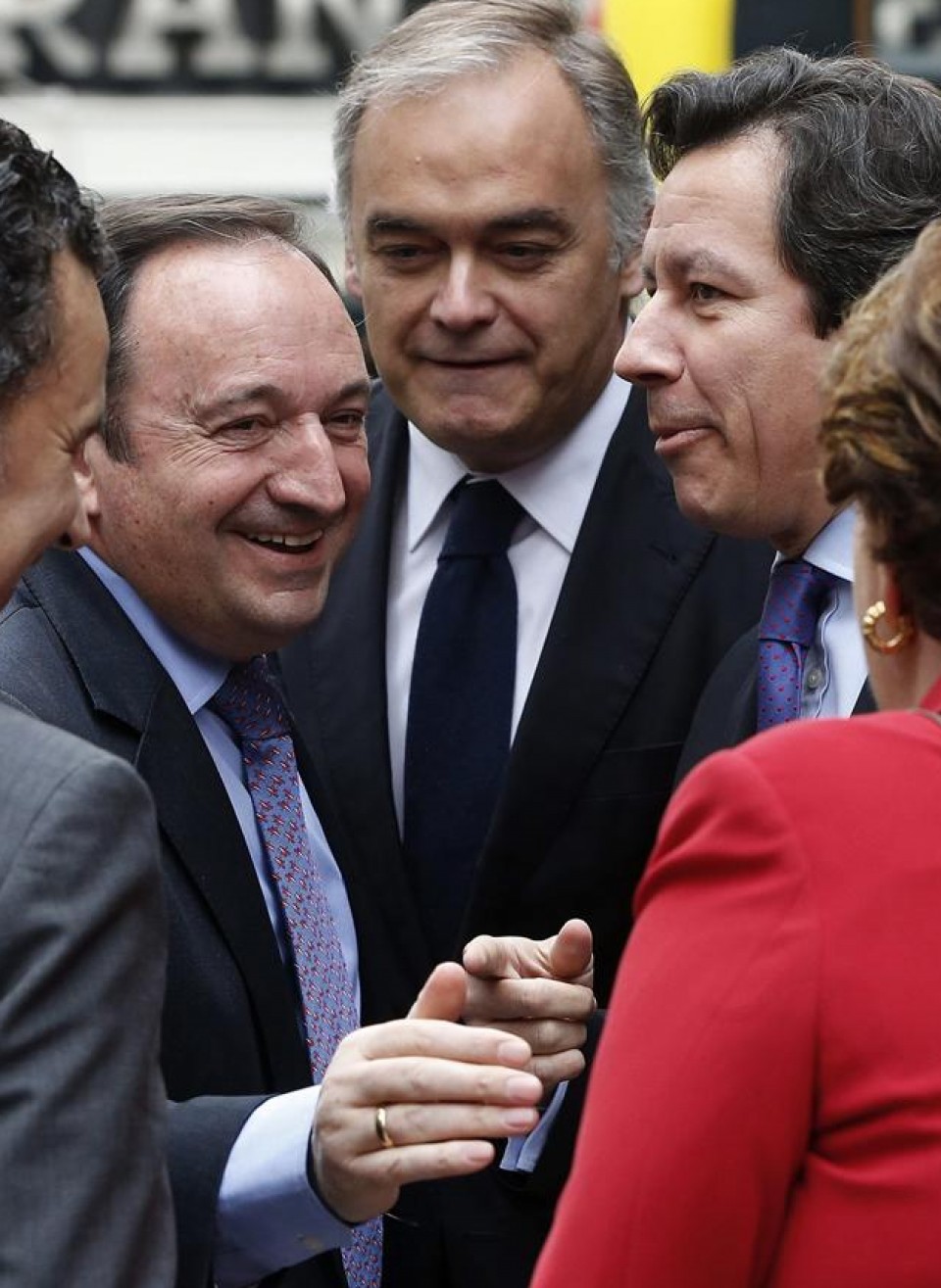 Pedro Sanz Errioxako presidentea. Argazkia: EFE